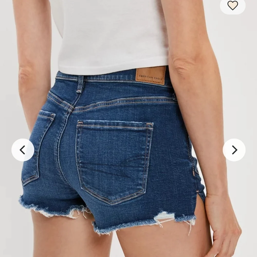 AE Stretch High-Waisted Denim Short Short 20